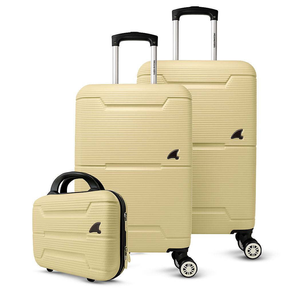 Kit Mala Verona – 3 Peças (10kg + 8kg + Frasqueira)